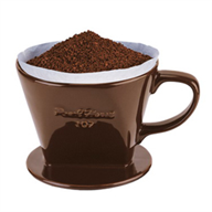 寶馬牌陶瓷咖啡濾器(咖啡色)